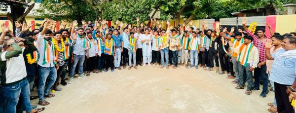 101 युवाओं ने ली कांग्रेस की सदस्यता
