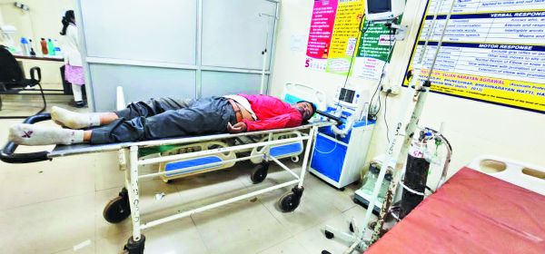 दो बाईकों के भिड़ंत में एक की मौत, दो फरार 