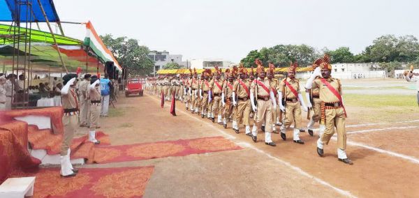 स्वतंत्रता दिवस समारोह का फाइनल रिहर्सल