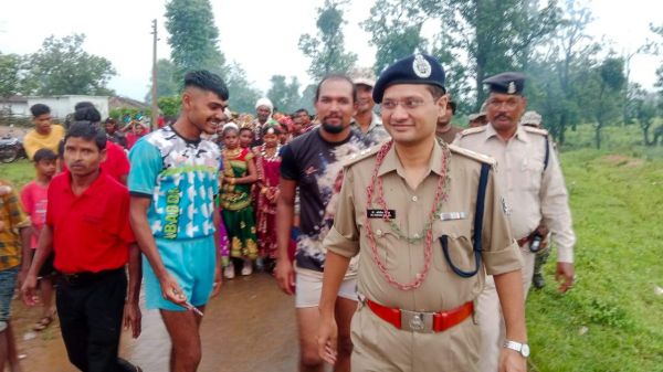 सामुदायिक पुलिसिंग के तहत कबड्डी स्पर्धा