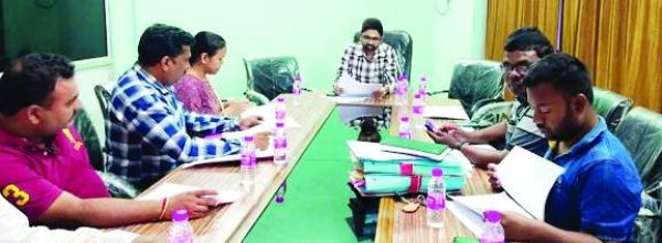 यूपा योजना के कार्य शुरू न होने पर नाराजगी, सहायक नोडल अफसर को नोटिस 