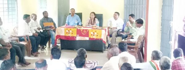 अभ्यारण्य संघर्ष समिति रिसगांव और ग्रामीणों का प्रदर्शन-चक्काजाम स्थगित