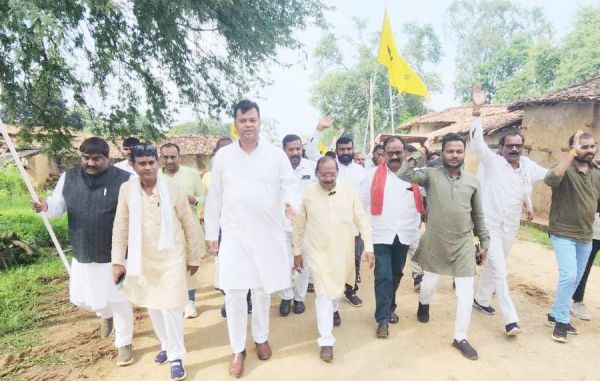 साहू समाज सामाजिक सद्भावना यात्रा व आमसभा