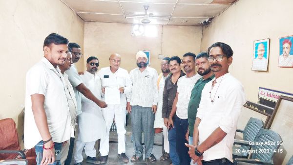 पप्पू अली ने कांग्रेस प्रत्याशी बनने आवेदन जमा किया