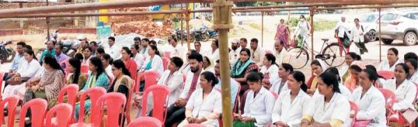 5 सूत्रीय लंबित मांग, बेमुद्दत हड़ताल शुरू
