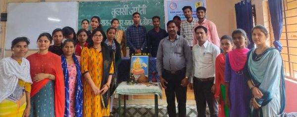 कॉलेज में तुलसीदास जयंती पर प्रश्नोत्तरी स्पर्धा, मीरा समूह ने बाजी मारी