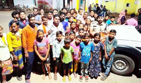 भुरभुसी-गोकना में पुलिस ने लगाई जनचौपाल