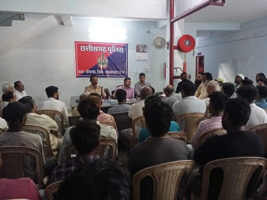 गोविंदा उत्सव को लेकर पदाधिकारियों की पुलिस ने ली बैठक