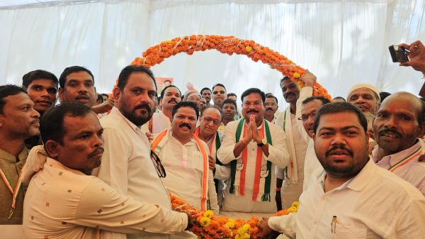 चेरबेड़ा में कांग्रेस का  कार्यकर्ता सम्मेलन