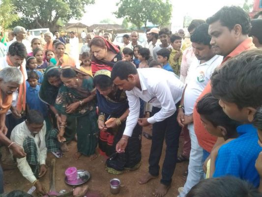 विधायक ने किया विकास  कार्यों का भूमिपूजन