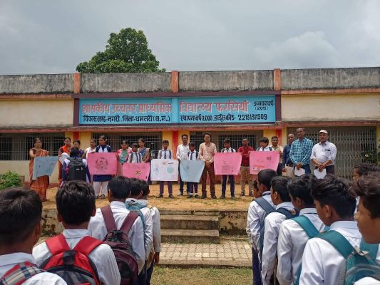 फरसियां में मतदाता जागरूकता अभियान