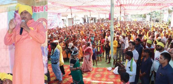 कला, वेशभूषा एवं सांस्कृतिक विविधताओं को समेटे हुए आदिवासी भाई-बहन देश का गौरव-शिवरतन