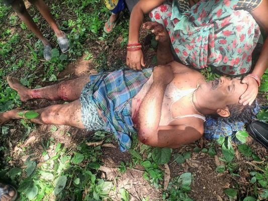 लाठी से पीट-पीटकर अधेड़ की हत्या, 2 हिरासत में