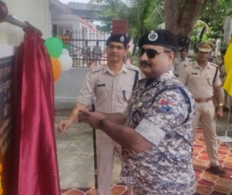 रेलवे आईजी ने डॉग कैनल दस्ते  के भवन का किया उद्घाटन