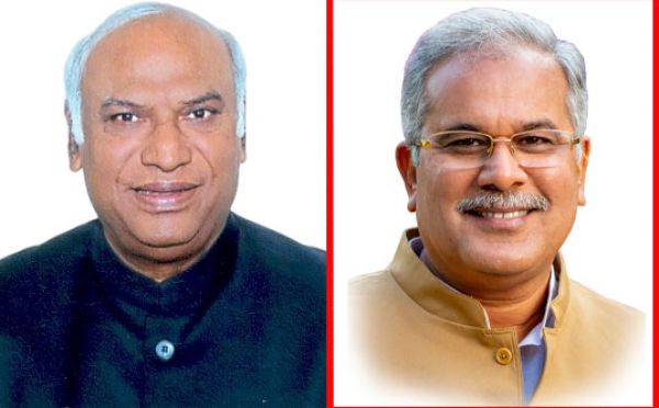 कांग्रेस के राष्ट्रीय अध्यक्ष मल्लिकार्जुन खडग़े 8 को नांदगांव में