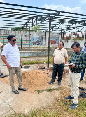 कलेक्टर ने गौठान शेड निर्माण की दी स्वीकृति