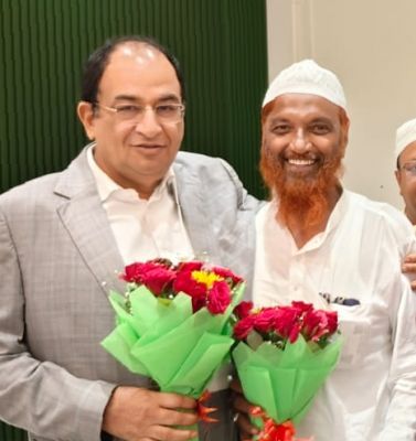 इंदामरा अल-अजीज मस्जिद मुस्लिम समाज के शहर अध्यक्ष का हुआ इस्तकबाल