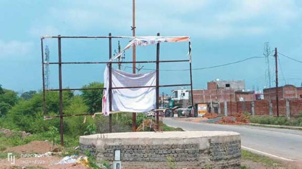 खबर का असर: 6 माह से बंद निर्माण कार्य शुरू