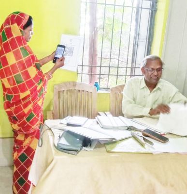 रायगढ़ प्रदेश का पहला जिला जहां ग्राम पंचायतों में यूपीआई से टैक्स लेने की हुई शुरुआत