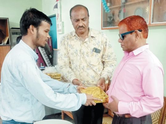 नेत्रहीन विद्यालय में शिक्षक दिवस, कई आयोजन