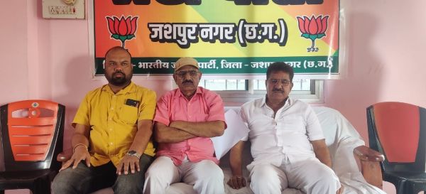 भाजपा 12 व 16 से दंतेवाड़ा और जशपुरनगर से परिवर्तन यात्राओं का शंख फूंकेगी