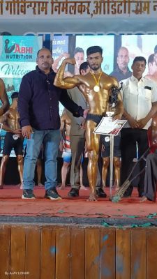 महेन्द्र बने दिव्यांग वर्ग में मि. छत्तीसगढ़