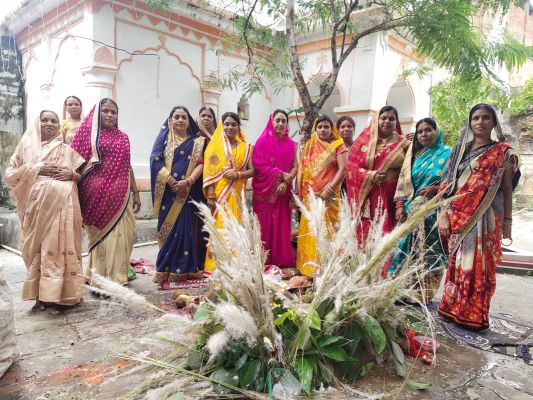 संतान की दीर्याघु के लिए माताओं ने रखी हलषष्ठी व्रत