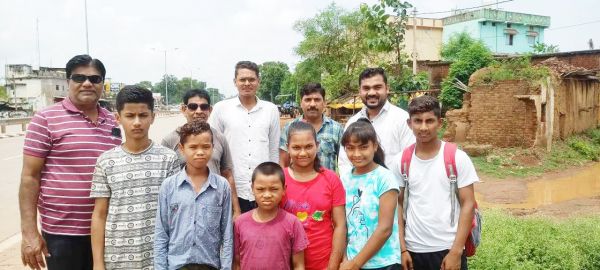 राज्य वॉलीबॉल में भाठागांव के 4खिलाड़ी