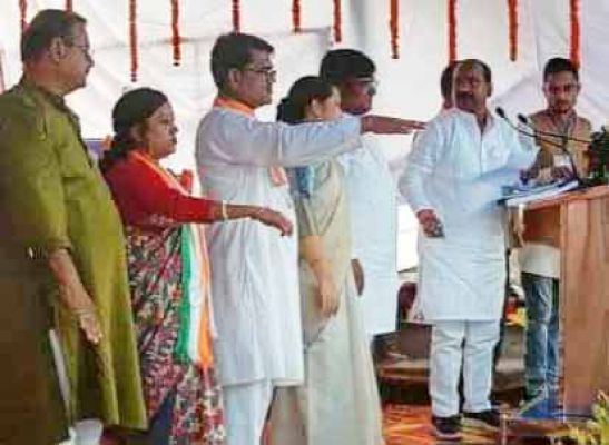 किसी को भी उम्मीदवार बनाए जाने पर कांग्रेस के लिए काम करने सभी दावेदारों ने लिया संकल्प