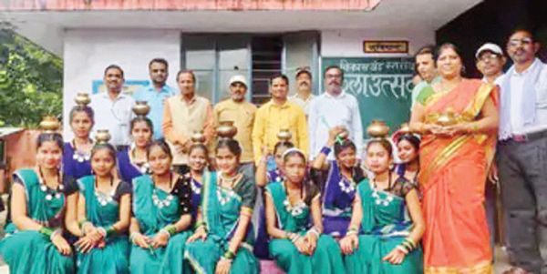 कला उत्सव में विद्यार्थियों ने दिखाई अपनी प्रतिभा