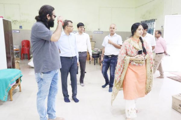 झारखंड  मनरेगा टीम ने बालाछापर स्थित रीपा का किया अवलोकन