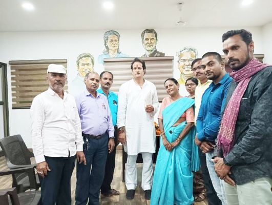 कहार भोई समाज का प्रतिनिधिमण्डल मिला विधायक विकास उपाध्याय से