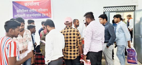 60 आवेदकों का बना तत्काल लर्निंग  लाइसेंस