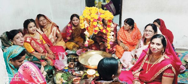 धूमधाम से मनी हरितालिका तीज