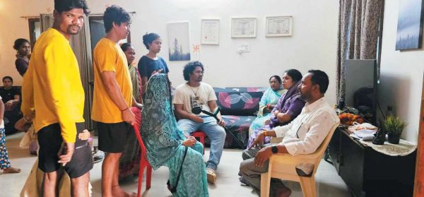 सीआईएसएफ जवान के निधन पर विधायक व जनपद सदस्य ने किया श्रद्धासुमन अर्पित