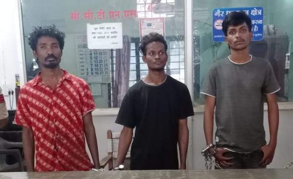 मिक्सर मशीन की चोरी, 24 घंटे के भीतर 3 गिरफ्तार