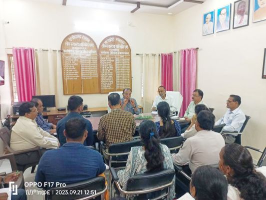 जलजीवन मिशन पर समीक्षा बैठक