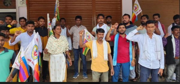 ताड़मेटला मुठभेड़ के विरोध में सर्व आदिवासी का सुकमा बंद