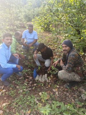 गढ़चिरौली में नक्सल विस्फोटक बरामद