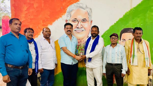 महार समाज के नवनियुक्त अध्यक्ष जयहिन्द  ने विधायक विक्रम से की सौजन्य भेंट 