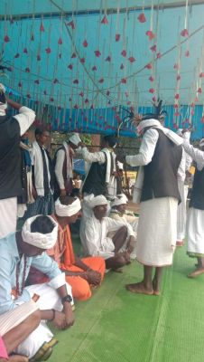हर्षोल्लास से मना गायता ठाकुर जोहारनी 