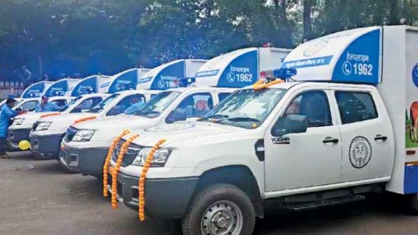 गायों को बचाने 7 मोबाईल वैन यूनिट लॉन्च, टोल फ्री नंबर से मिलेगी तत्काल सुविधा