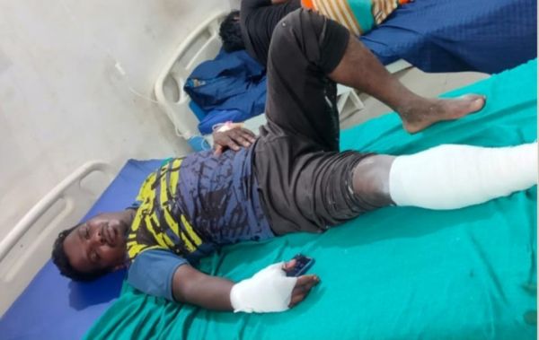 हाथी के हमले से एक युवक  की मौत, दूसरा घायल