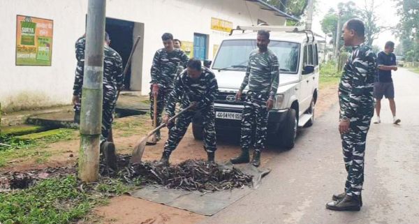 सीआरपीएफ का विशेष स्वच्छता कार्यक्रम आज