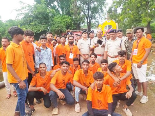 नवगठित केसीजी जिले में पहली बार निकली 15 झांकियां