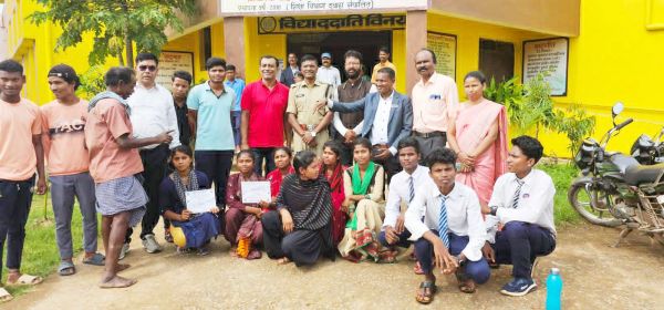 स्कूल में एनएसएस स्थापना दिवस पर सांस्कृतिक कार्यक्रम