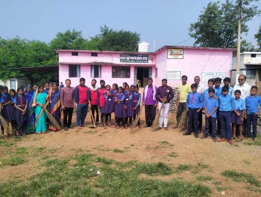 गंडई इलाके में चला स्वच्छता  ही सेवा अभियान