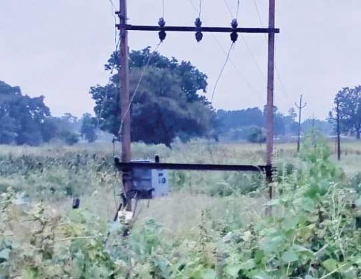  पुटा में ट्रांसफार्मर की चोरी