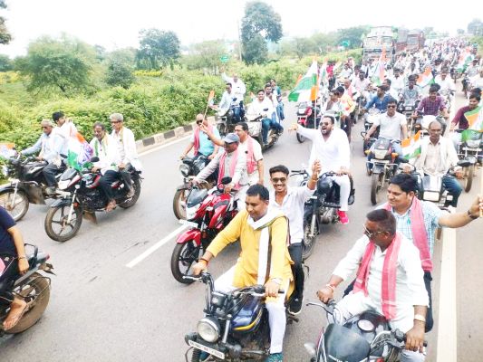 डोंगरगांव विधानसभा में निकली भरोसे की यात्रा