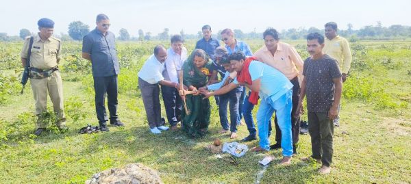कुमर्दा में विधायक छन्नी ने किया भूमिपूजन